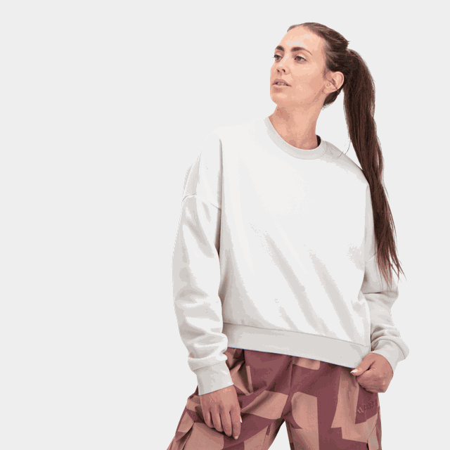 Essentials Small Logo Feelcozy Sweatshirt, tröja, dam - Fritidströjor