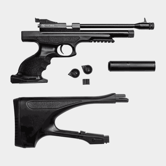 Co2 Air Pistol, Black, 4,5 mm, luftpistol - Luftvapen & Tillbehör