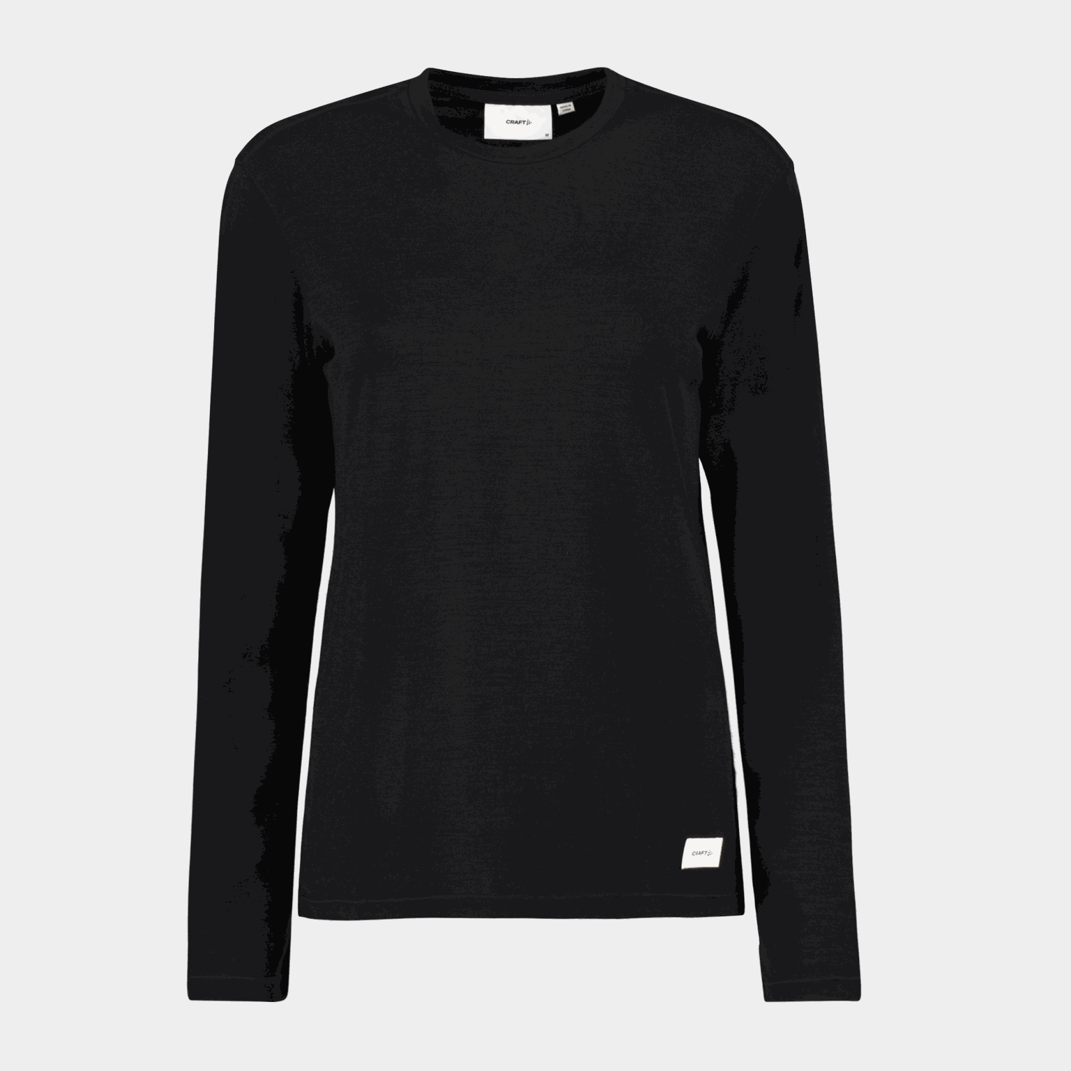 Wool Jersey Ls Cn W-61, ullunderkläder - Överdelar Ull Dam
