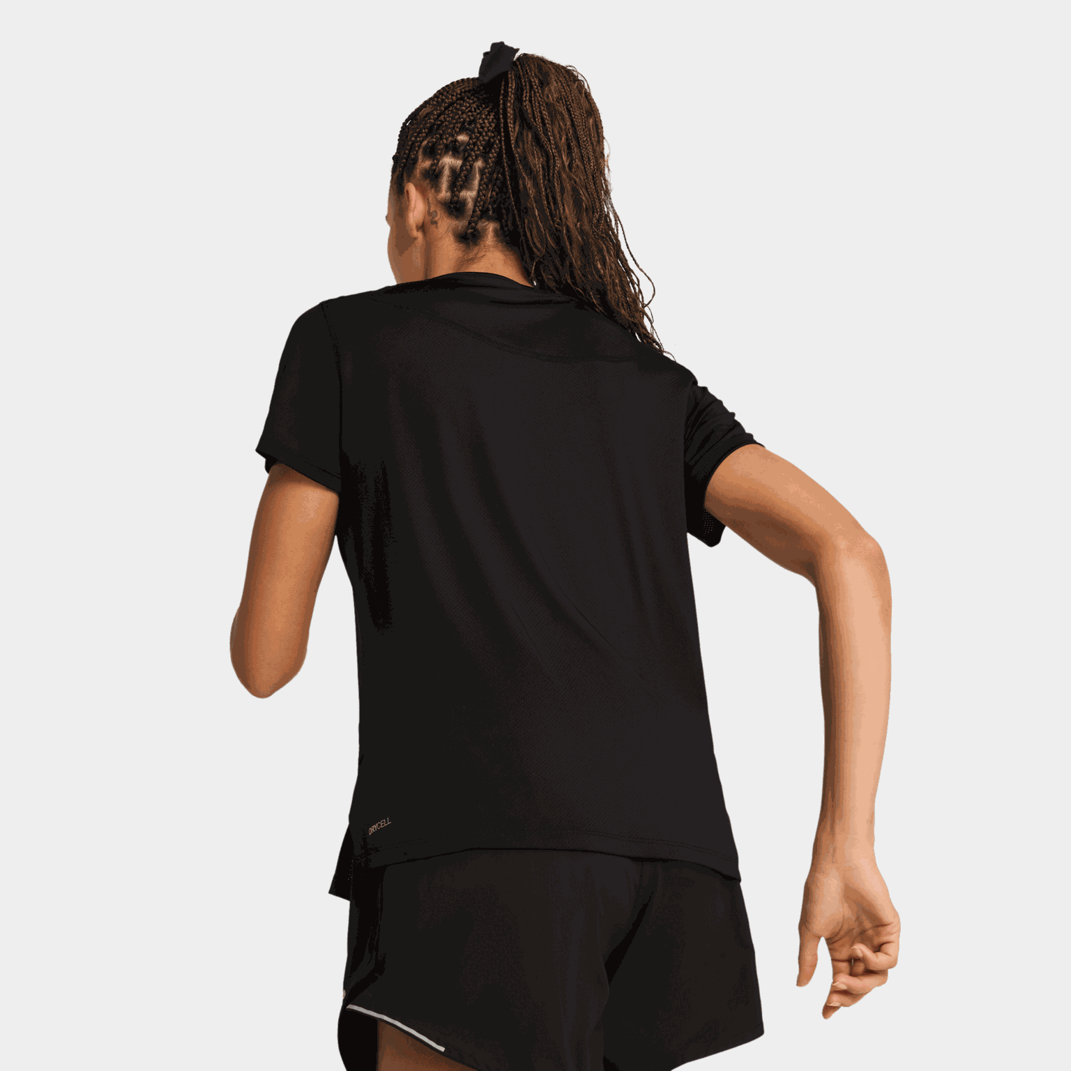 RUN GRAPHIC MESH TEE?, träningströja, dam - full image 2