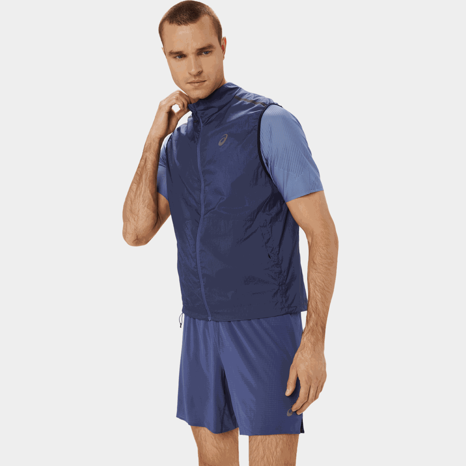 Metarun Packable Gilet, löparväst, herr - full image 3