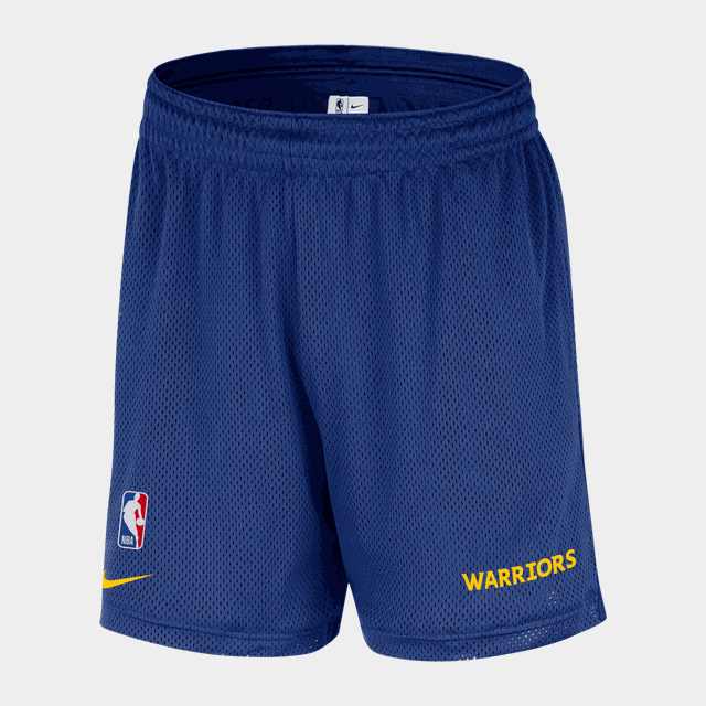 Golden State Warriors Openhole Mesh Short, basketshorts, herr - Träningsshorts