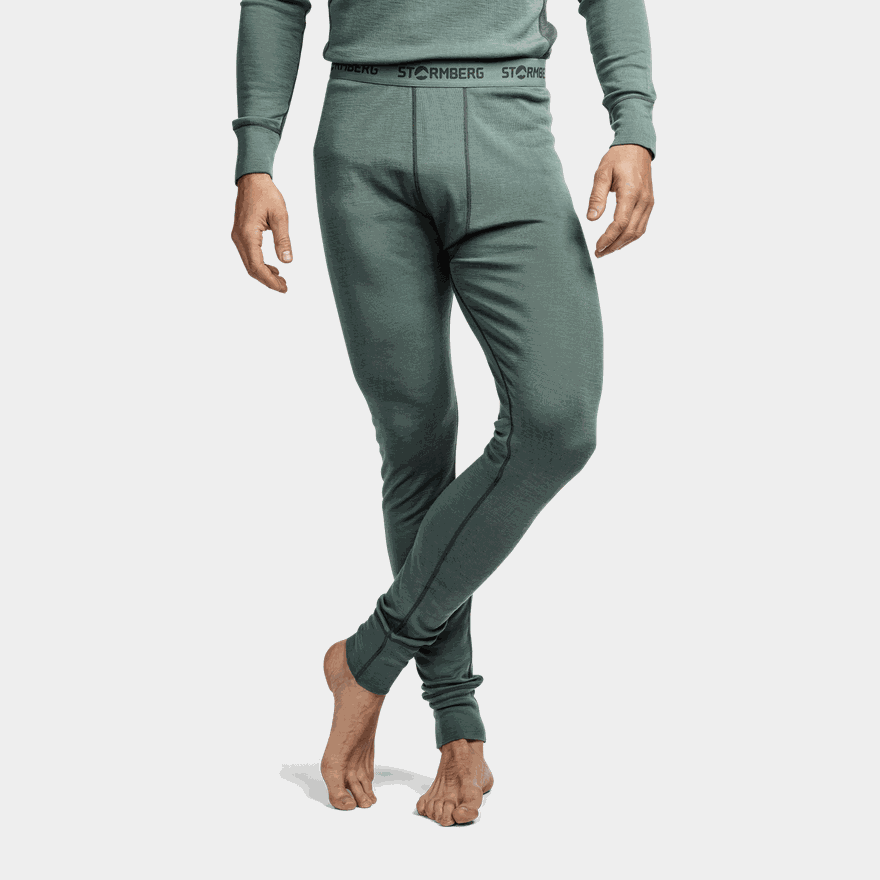 Laajias Merino Wool Longs, underställsbyxor, herr - full image 1