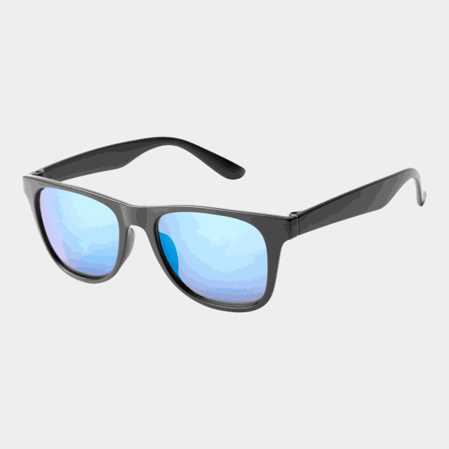 Sunglasses 017 Black/Blue, solglasögon, barn - Barnsolglasögon