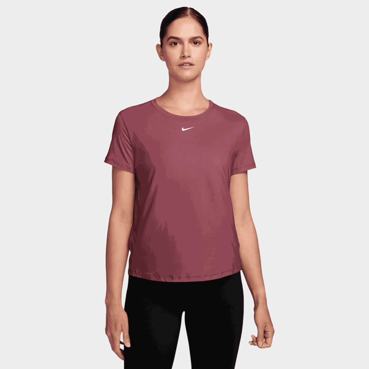 One Fitted Dri-FIT Short Sleeve Top, t-shirt, dam - full image 1
