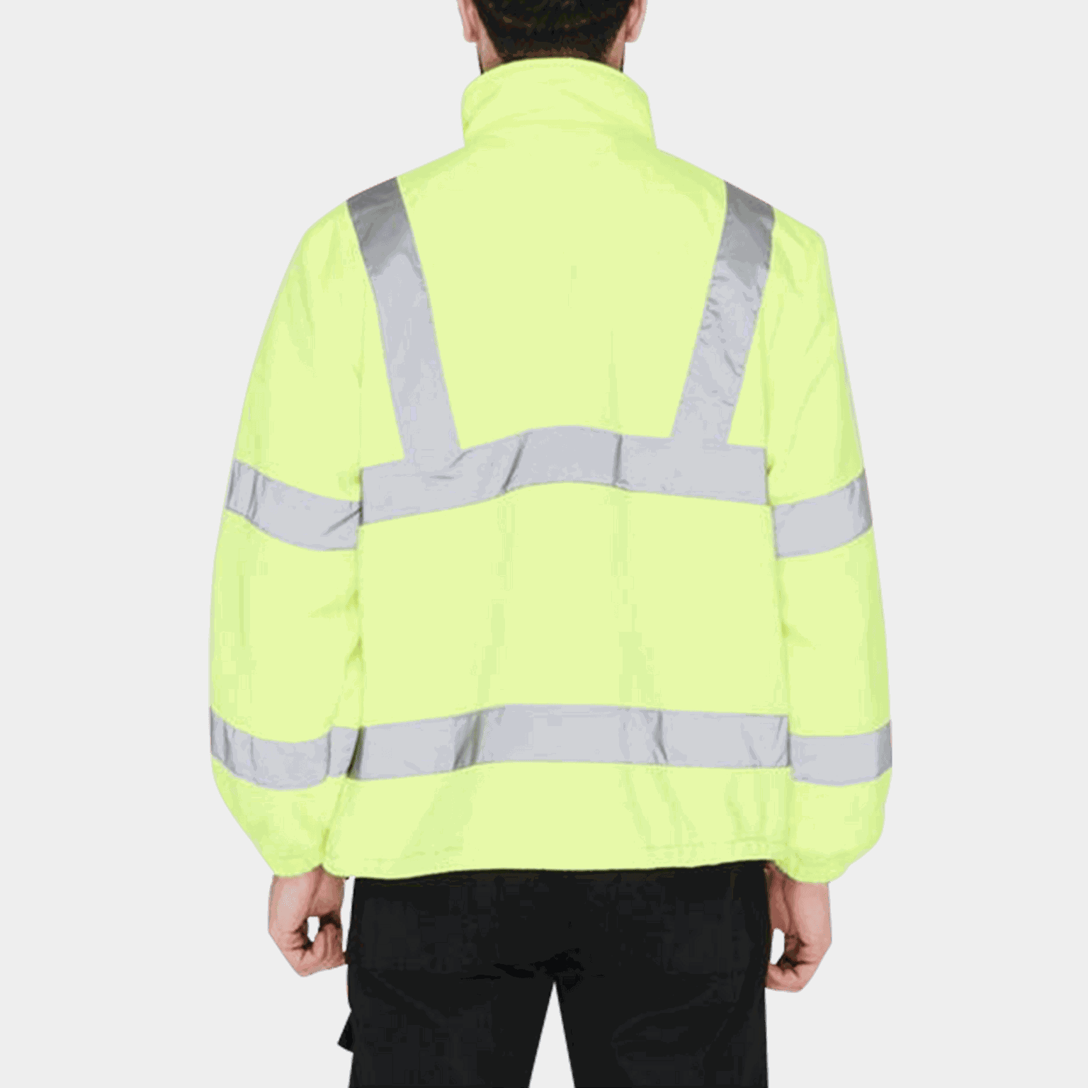 Hi-Vis Fleece Jacket, fleecejacka - full image 2