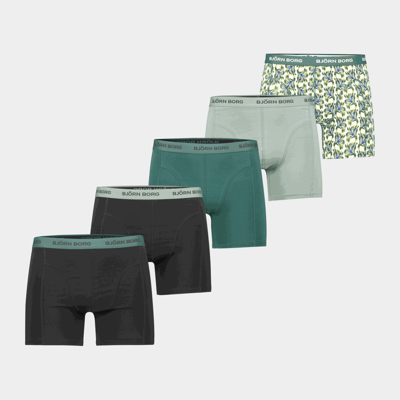 COTTON STRETCH BOXER 5p, boxershorts - full image 1