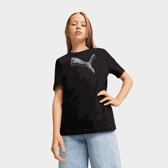 ESS METALLIC Tee G, t-shirt, junior - Fritids-T-Shirts