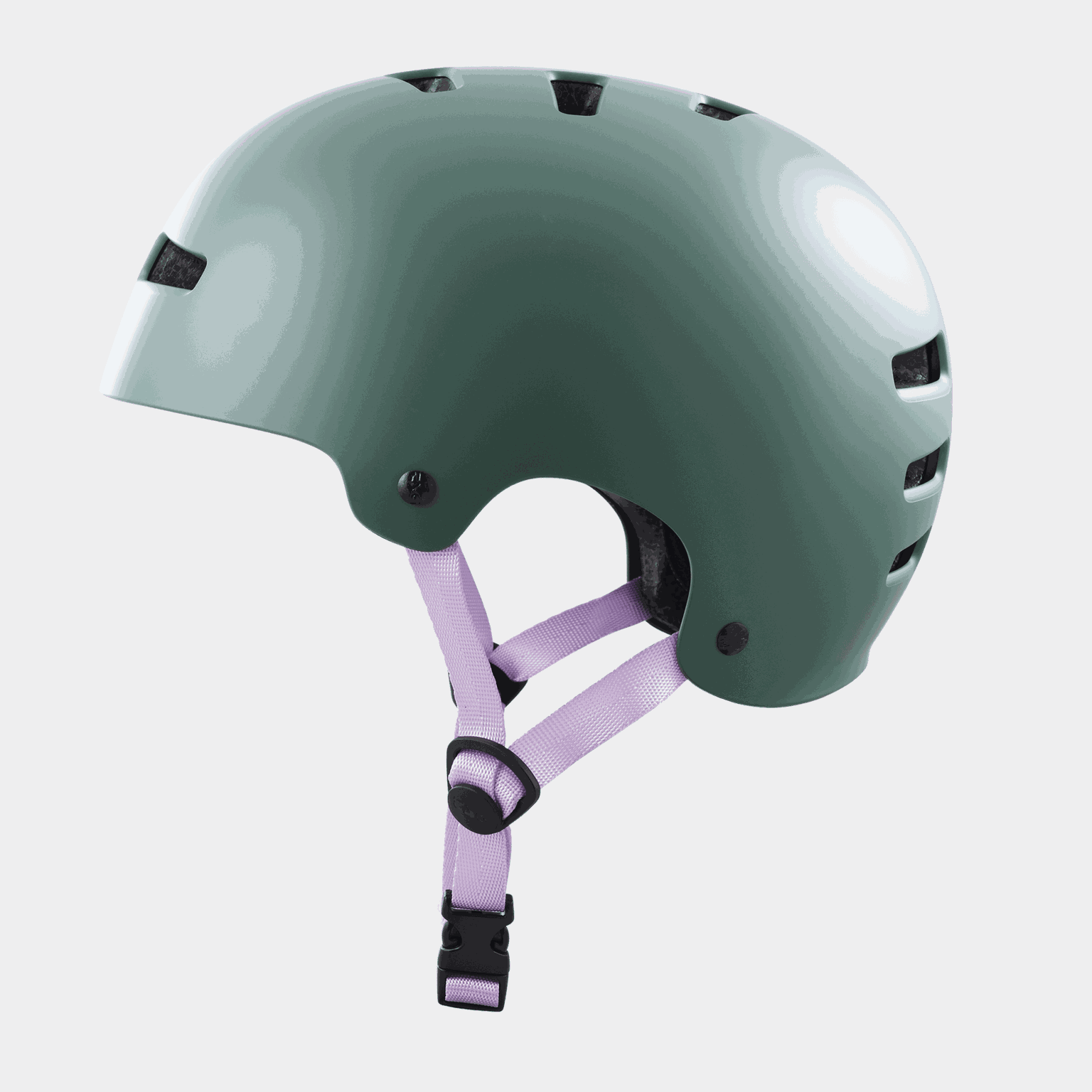 Evolution Wmn Solid Color, cykelhjälm, skatehjälm, dam - full image 3