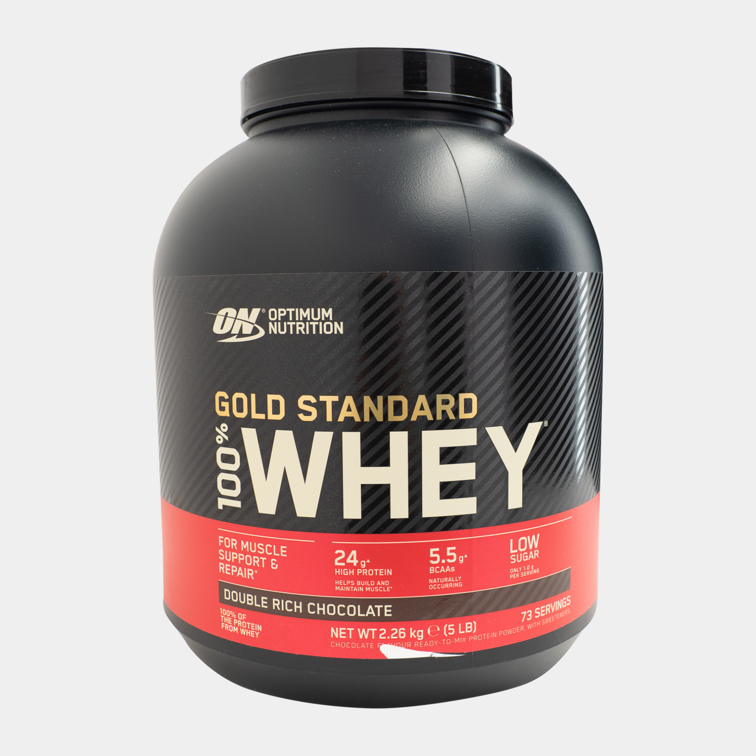 100 % Vassle Gold Standard 2270 g, proteinpulver - full image 1