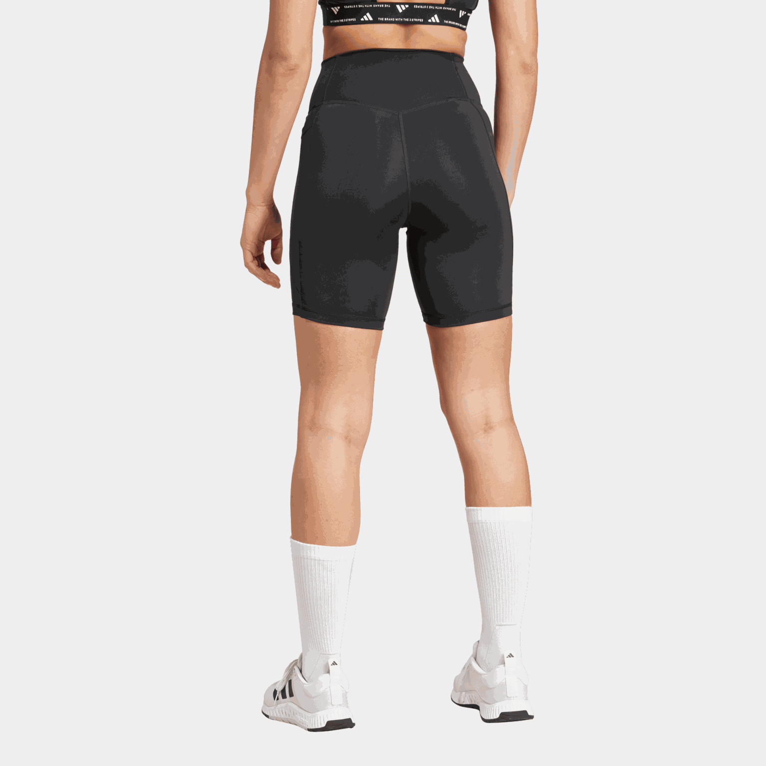 Optime Essentials Stash Pocket 7-Inch Short Leggings, träningsshorts, dam - full image 2