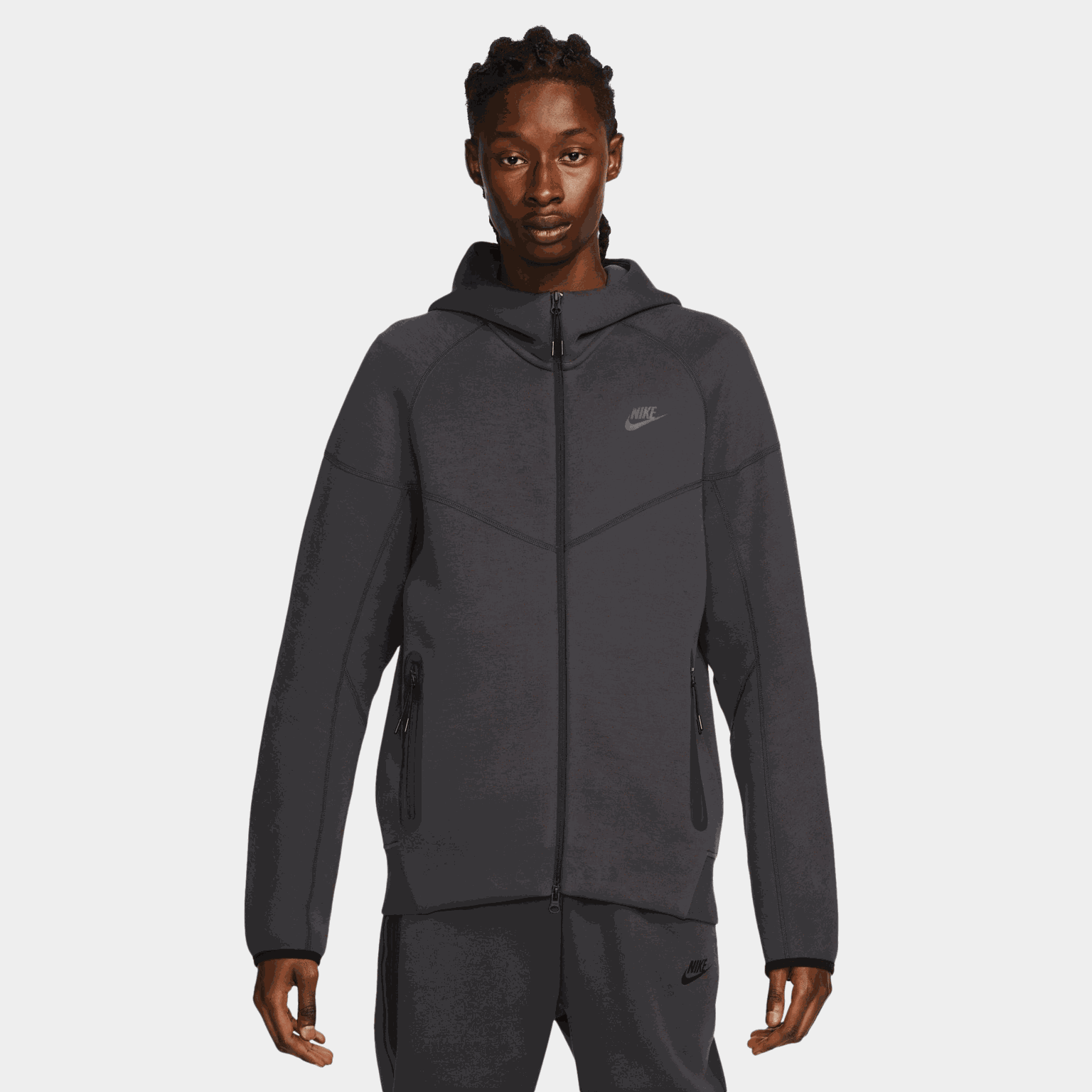 Nk Tch Flc Fz Wr Hoodie, jacka, herr - full image 1