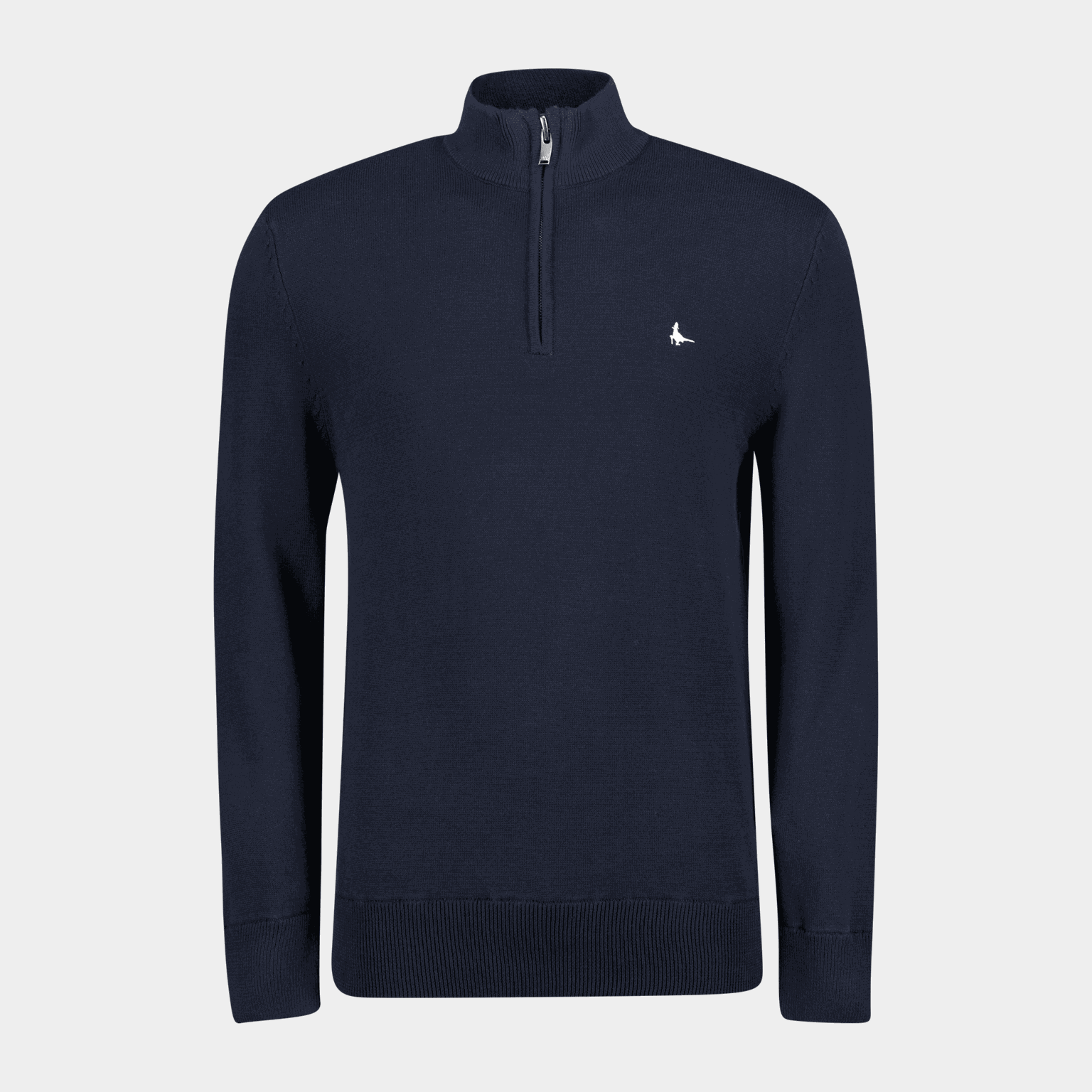 Funnel Neck Half Zip Jumper, tröja, herr - full image 1