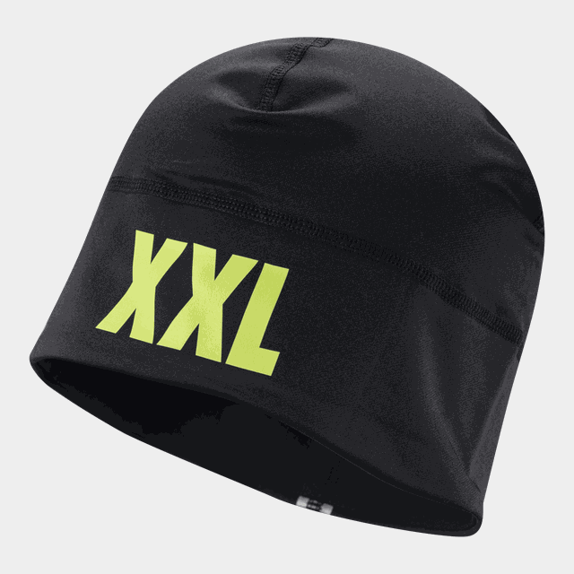 Polyknit Hat Black Logo 25/26, mössa, unisex - Längdmössor