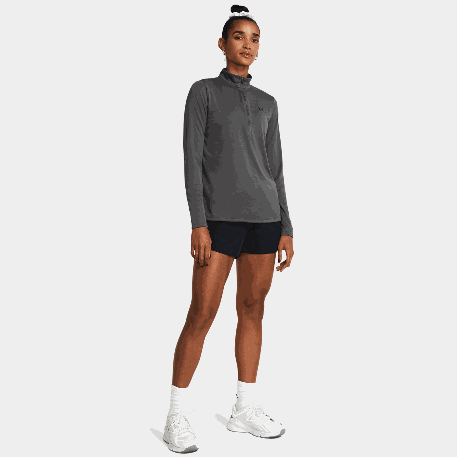 Tech 1/2 Zip- Solid, träningströja, dam - full image 3