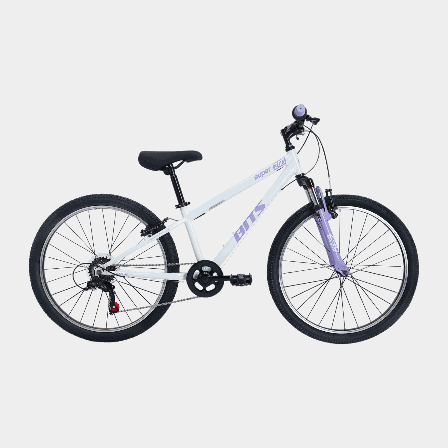 Super 240 EU WHITE 25, mountainbike, 8–12 år - full image 1