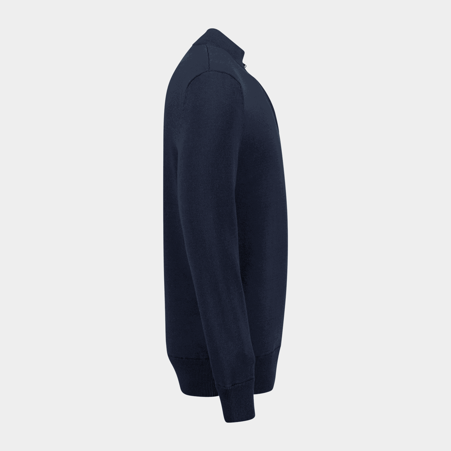 Funnel Neck Half Zip Jumper, tröja, herr - full image 2
