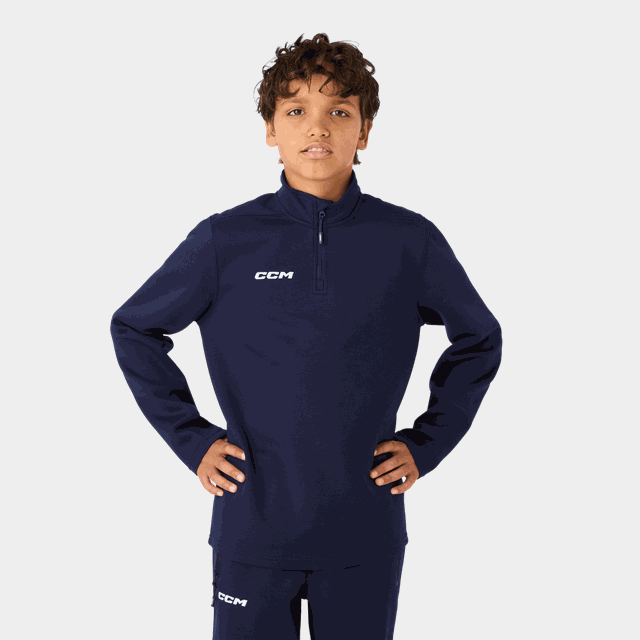 Team Locker Room 1/4 Zip Yt 26/27, half zip-tröja, junior - T-Shirts & Shorts