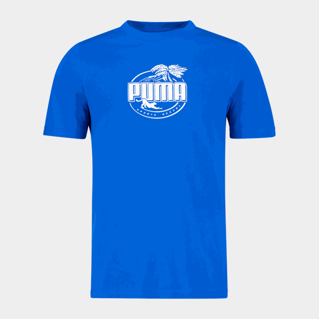 PALM RESORT Graphic Tee, t-shirt, herr - Fritids-T-Shirt