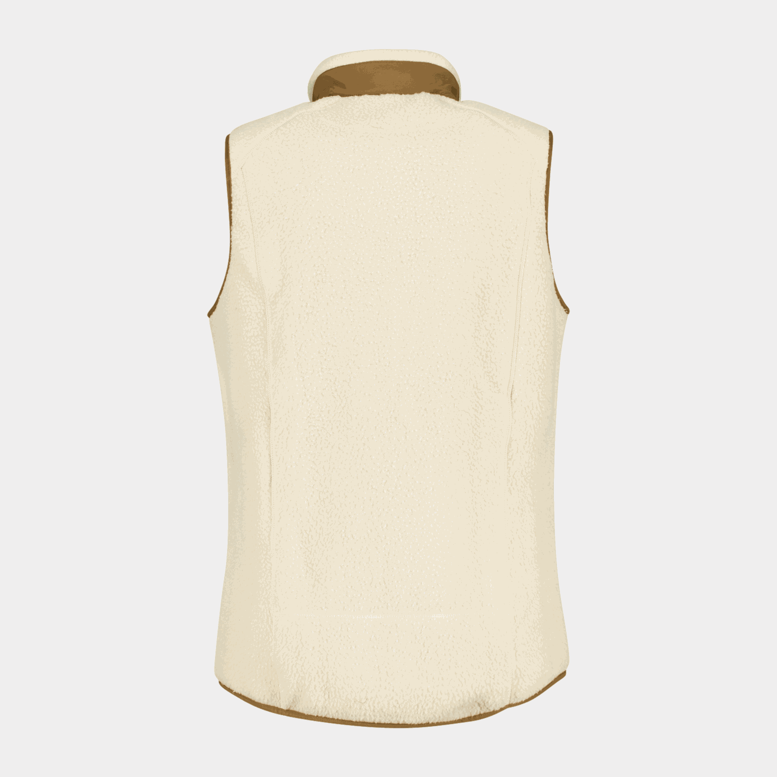 Panorama Pile Block Vest, fleeceväst - full image 2