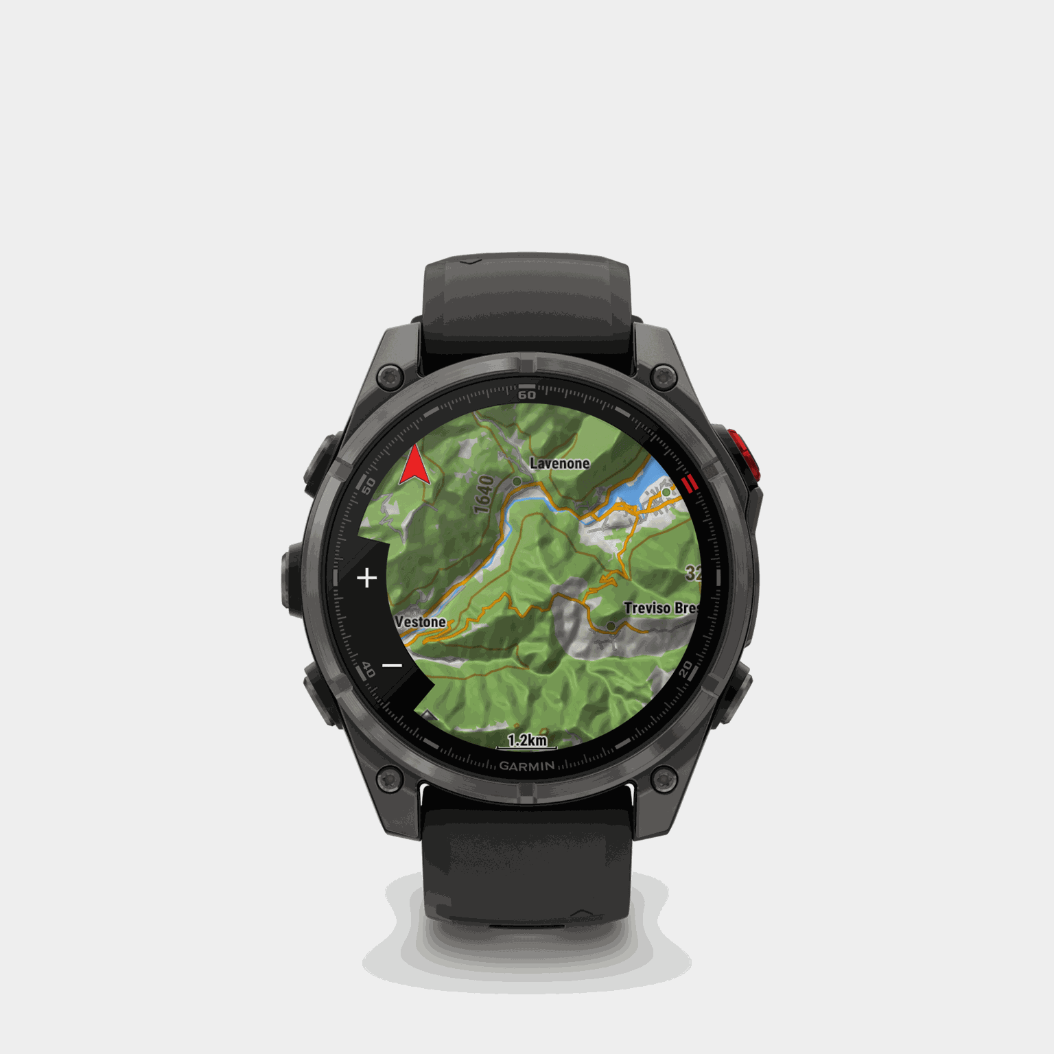 fenix 8 Pro 47mm, LTE, Saph, Ti, Graphite, EMEA, multisportklocka, smartklocka - full image 1