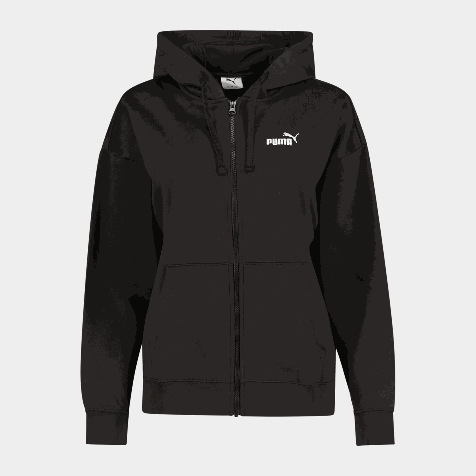 ESS Small No. 1 Logo Comfort Full-Zip Hoodie Fleece, huvjacka, dam - full image 1