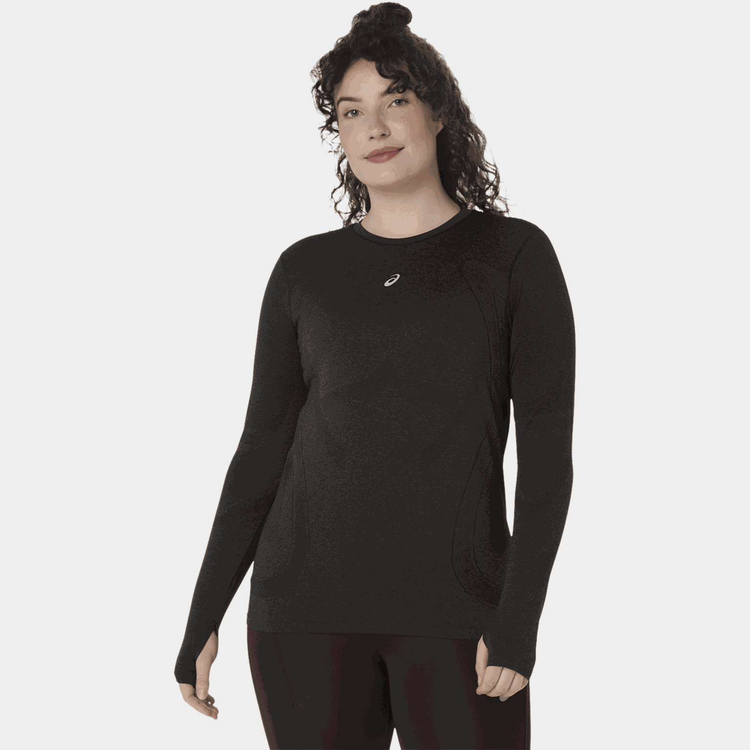 Road Seamless Long Sleeve Top, träningströja, dam - full image 1