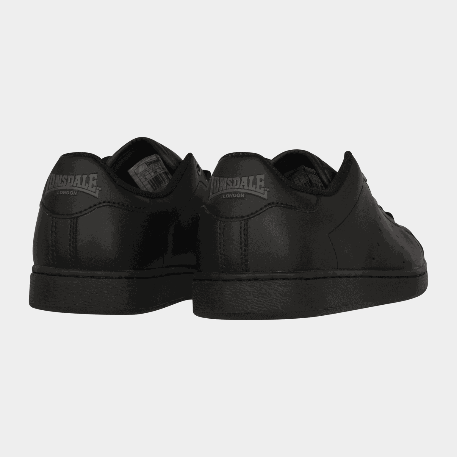 Leyton Leather Trainers, fritidsskor - full image 4