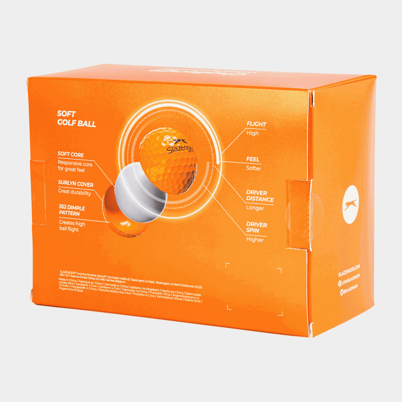 V Series Soft, golfboll - full image 2
