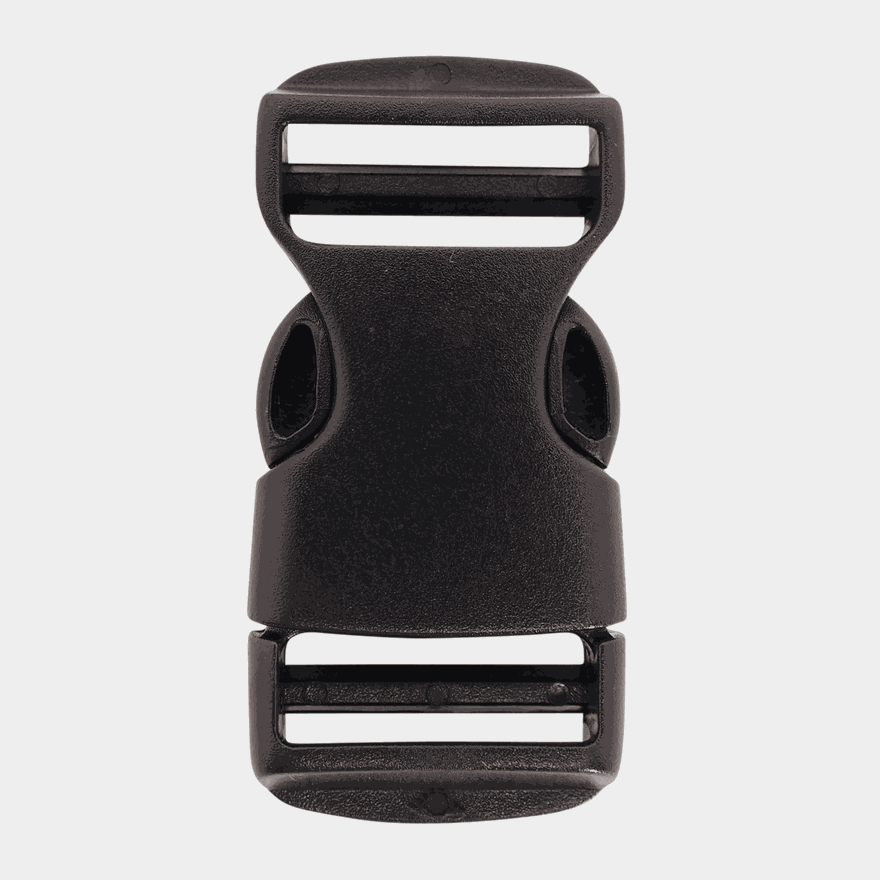 Buckle 25Mm Side Release Black, reservclips - full image 3