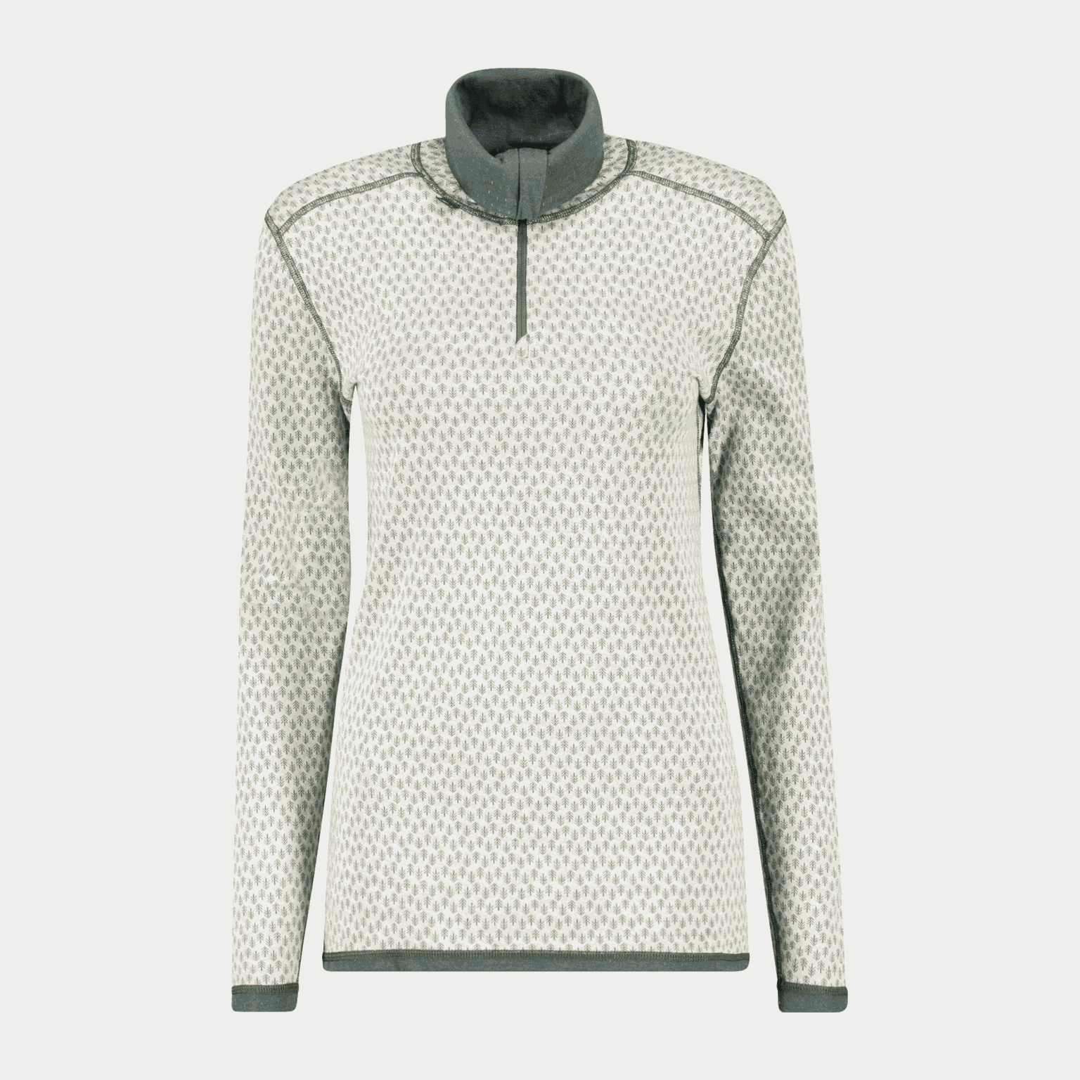 Comfort 200 turtle neck zip, ulltröja, tvålagers, dam - Överdelar Ull Dam