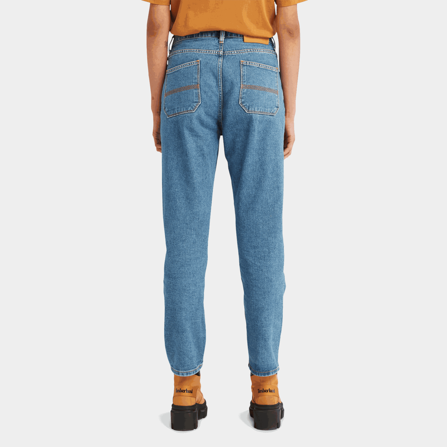 High Waist Denim, byxor, dam - full image 2