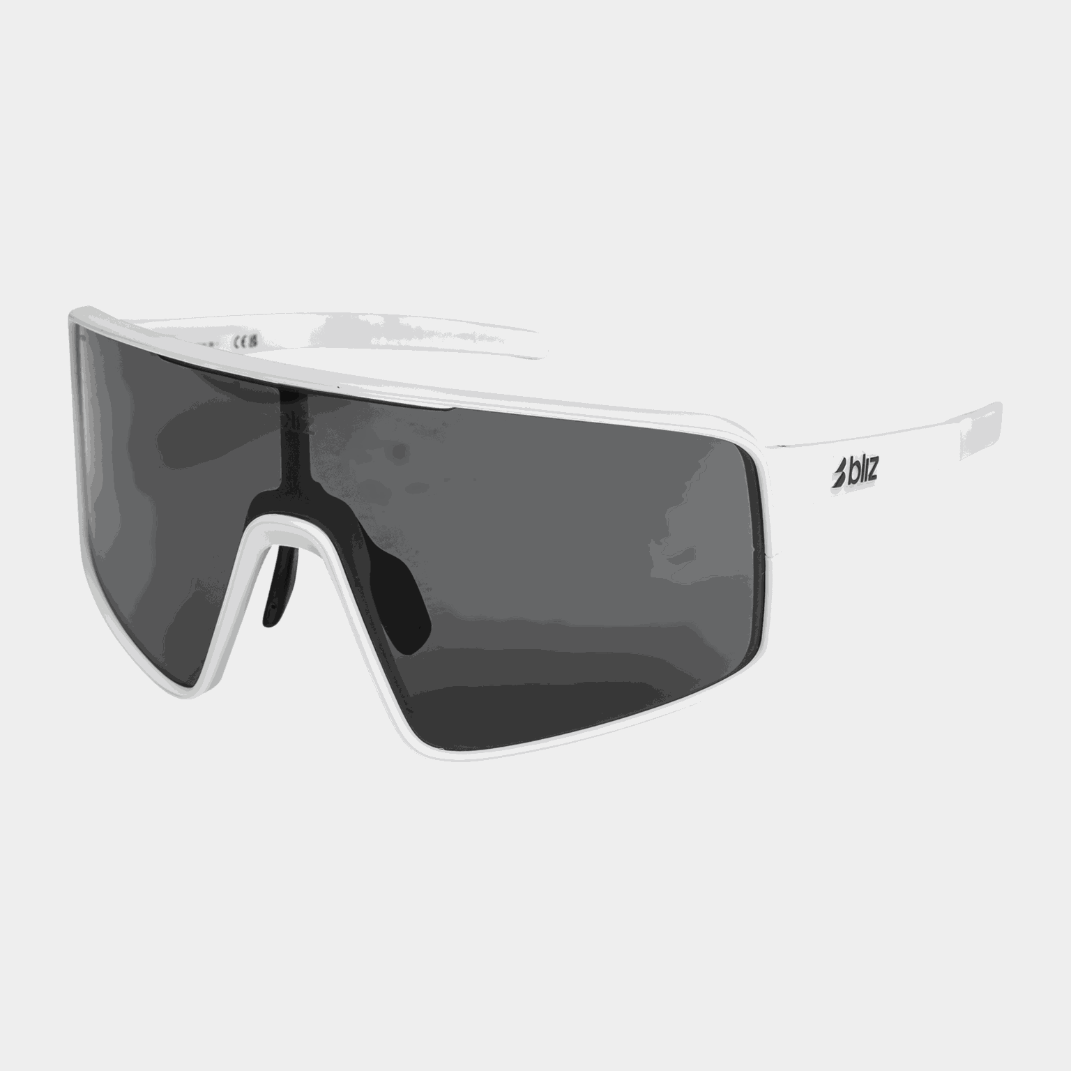 P001 MATTE WHITE SMOKE, multisportglasögon, unisex - full image 1