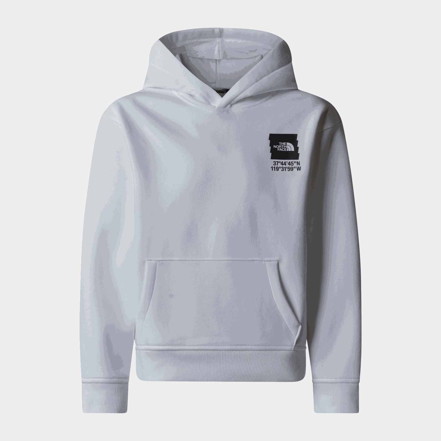 B Coordinates Graphic Oversized Hoodie - full image 1