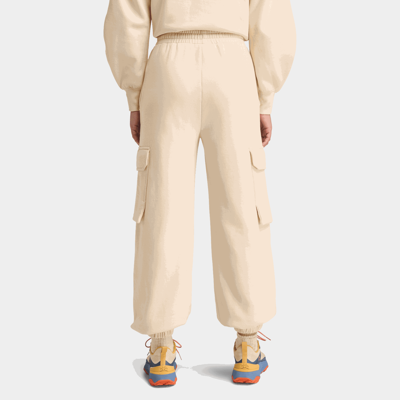 Brushed Back Cargo Jogg, byxor, dam - full image 2