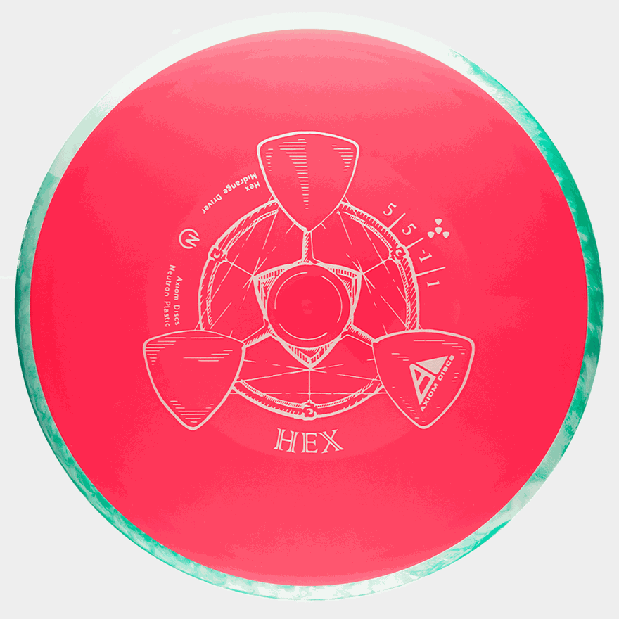 Neutron Midrange Hex (170-175g) - Assorted, midrange, frisbeegolf - full image 2