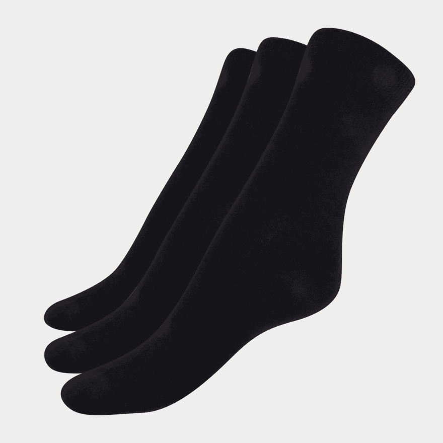 Essential Everyday Wool Sock 3pk, strumpor - full image 1