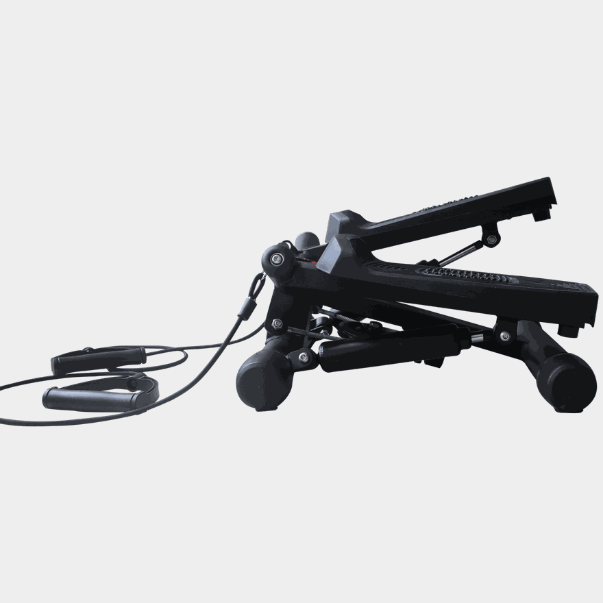 Mini Stepper With Resistance Tubes, mini stepper med motståndsband - full image 2