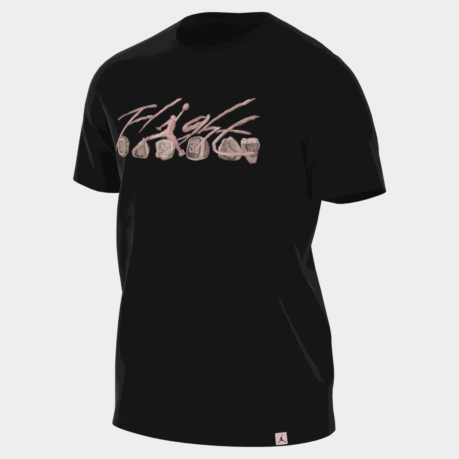 J Flt Ess Rings Ss Crew, herr - full image 1