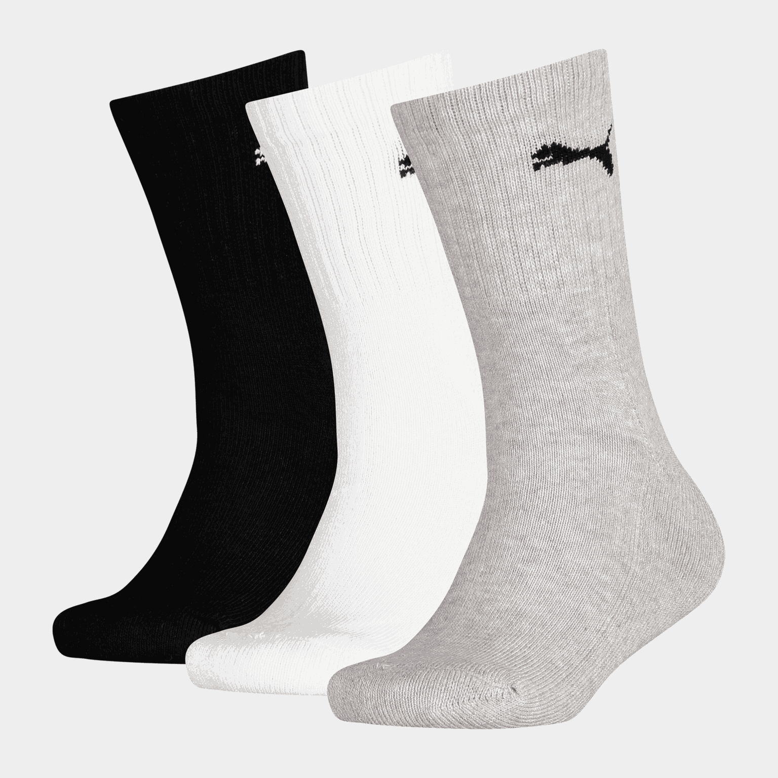 Crew Sock 3P, strumpor, barn - Bomullsstrumpor