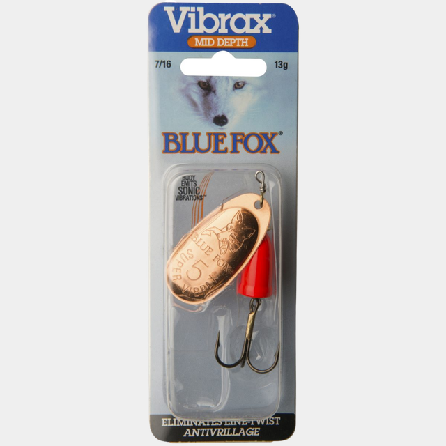 Vibrax röd nr 5, spinnare - Spinnare