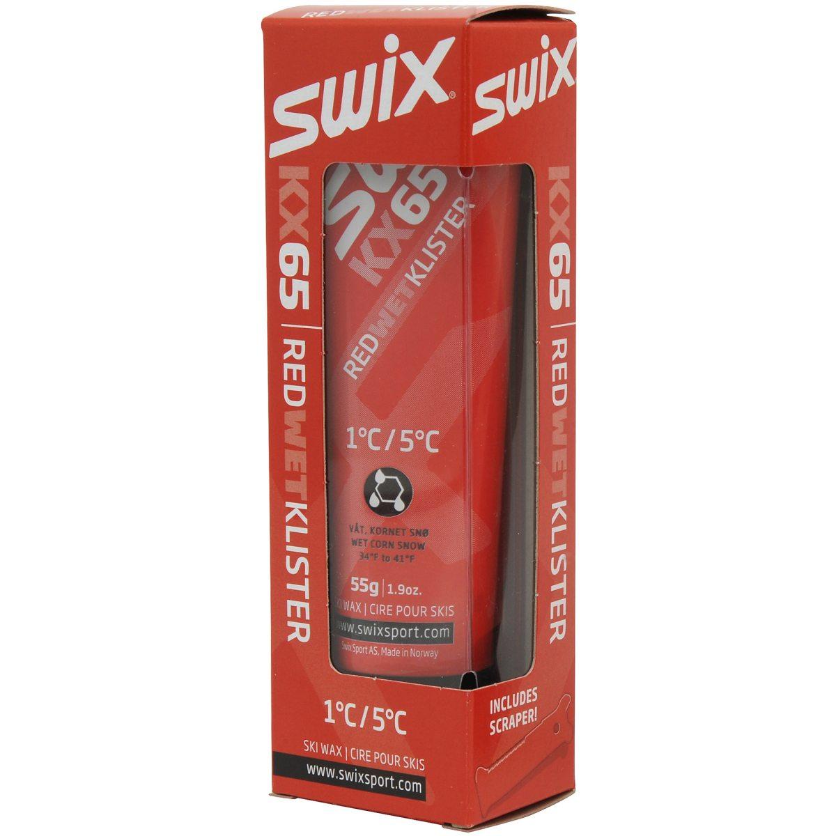 Klister KX65 Red 1C to 5C 25/26, 1°C till 5°C rött klister - full image 1