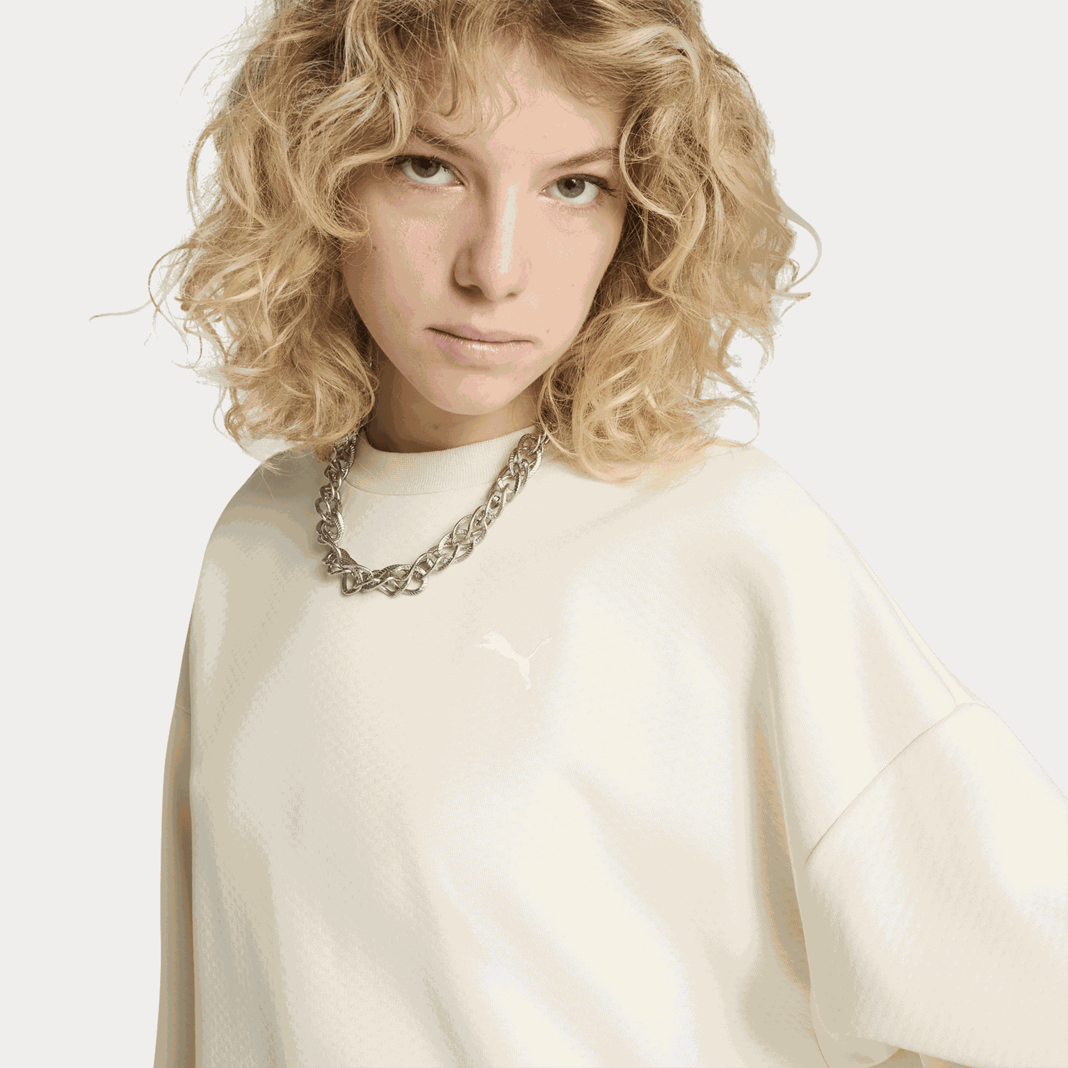 Wardrobe ESS Oversized Crew DK tröja dam - full image 2