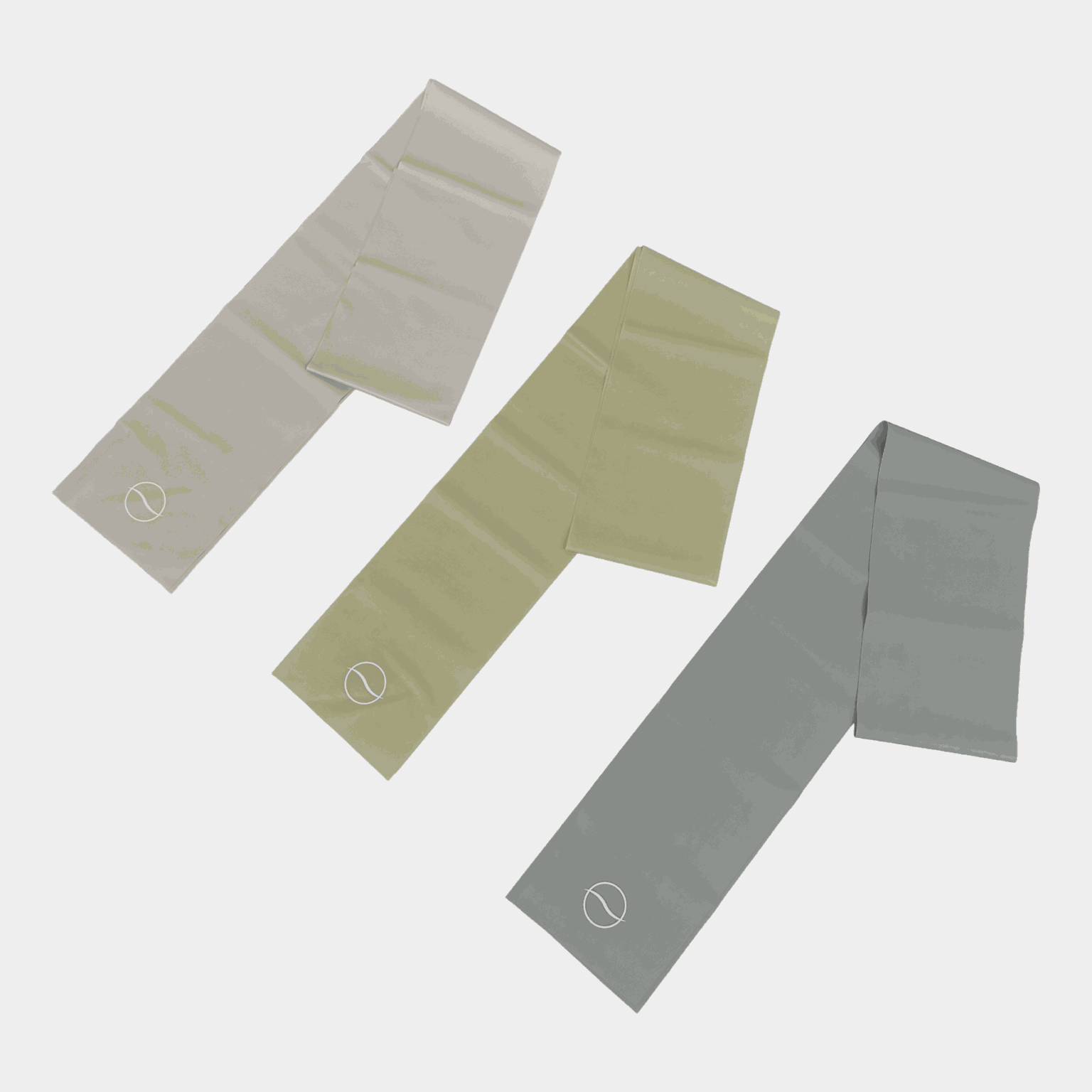 Suula Studio 3-Pack Pilates Bands, träningsband - Core-Träning