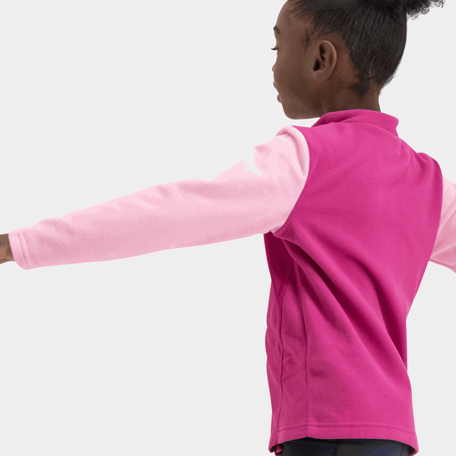 Full Zip Fleece Jacket, fleecejacka, barn - full image 2