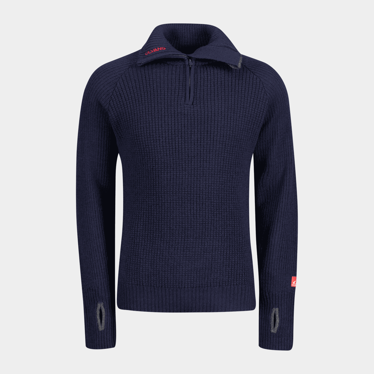 Rav sweater zip, ulltröja - Ulltröjor