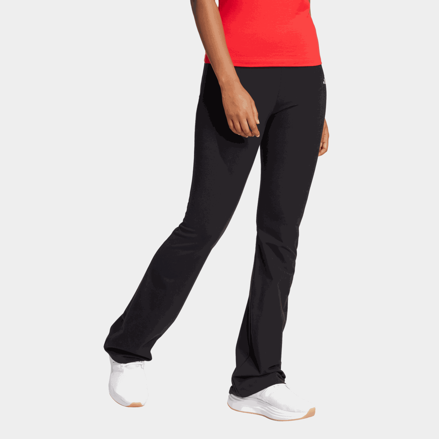 Essentials Small Logo Flared Leggings, joggingbyxor, dam - full image 2