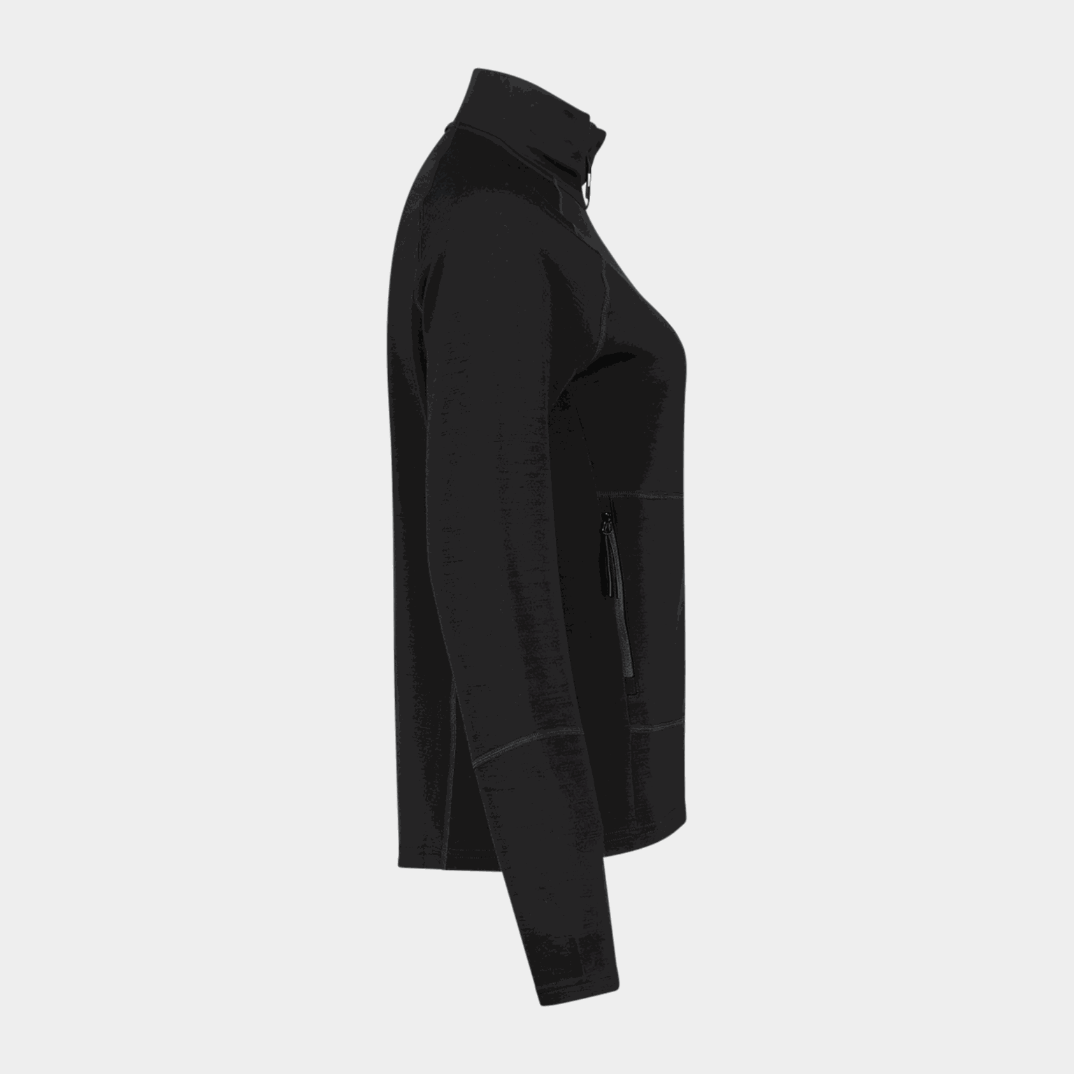 Tived Merino Full Zip ulljacka, dam - full image 2