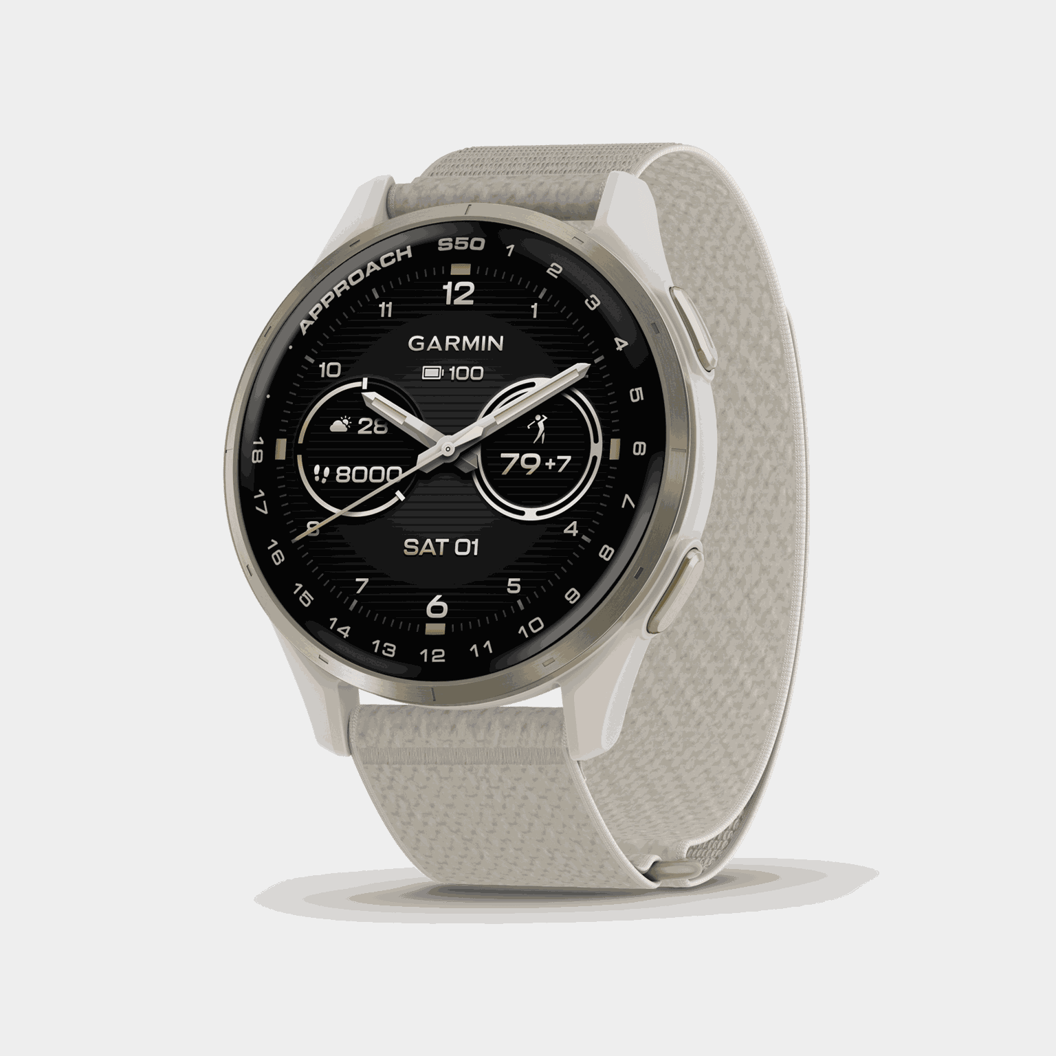 Approach S50, 43 mm, Golf GPS, golfklocka - full image 2