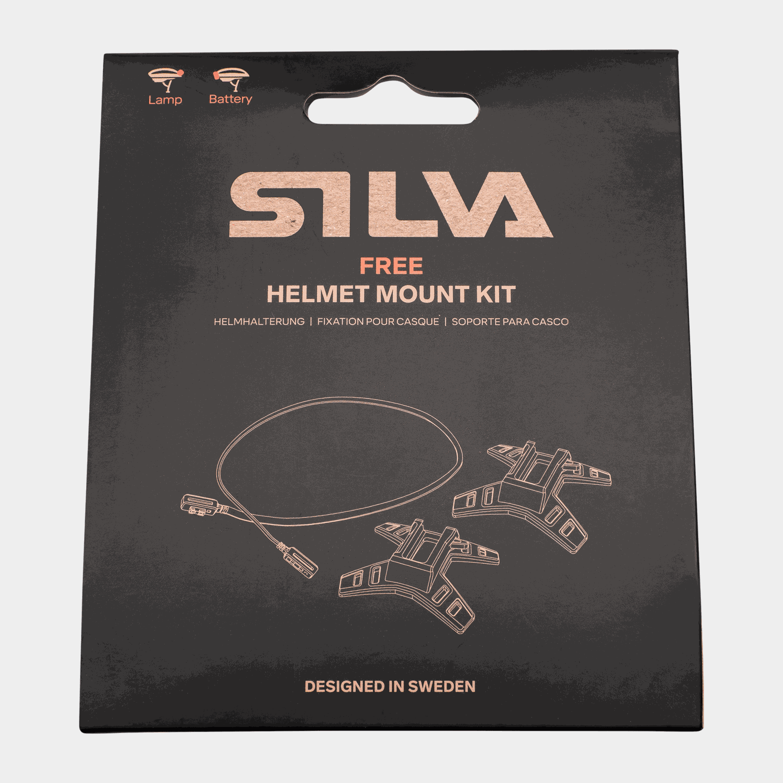 Free helmet mount kit, hjälmfäste - full image 1